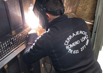 sustitucion de pernos de hierro